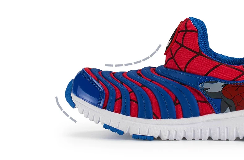 Spring Fall cartoon spider man captain baby boys sneakers for kids skate shoes children fashion Caterpillar shoes 2~13 yrs