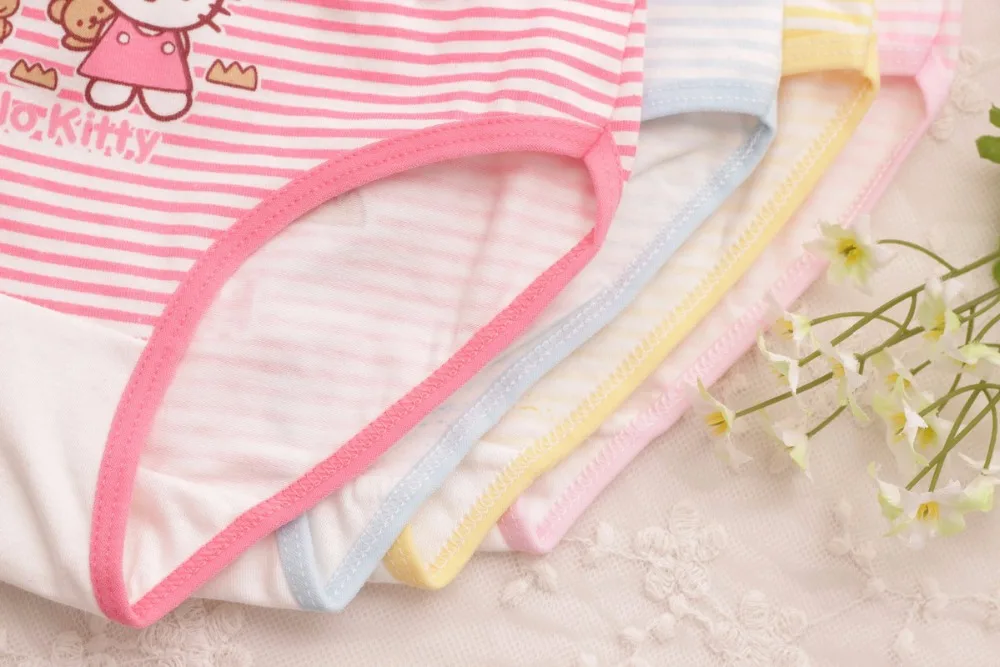 Нижнее белье для девочек 4 шт./лот|panties child|kids underwear girlskids |
