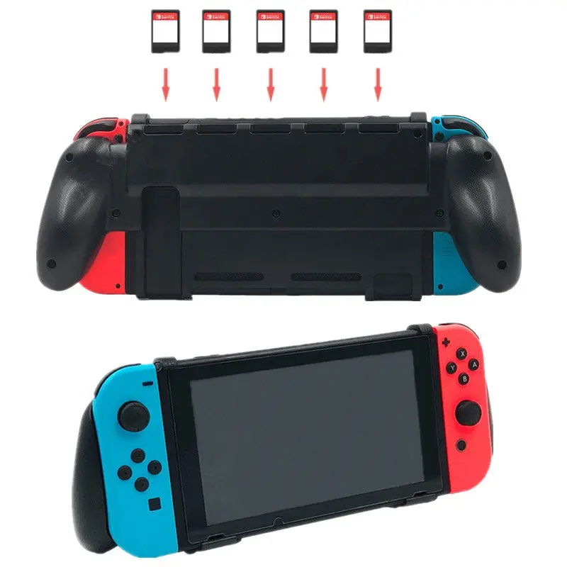 Чехол для Nintendo ручка переключателя с 5 картами хранения игр эргономичная