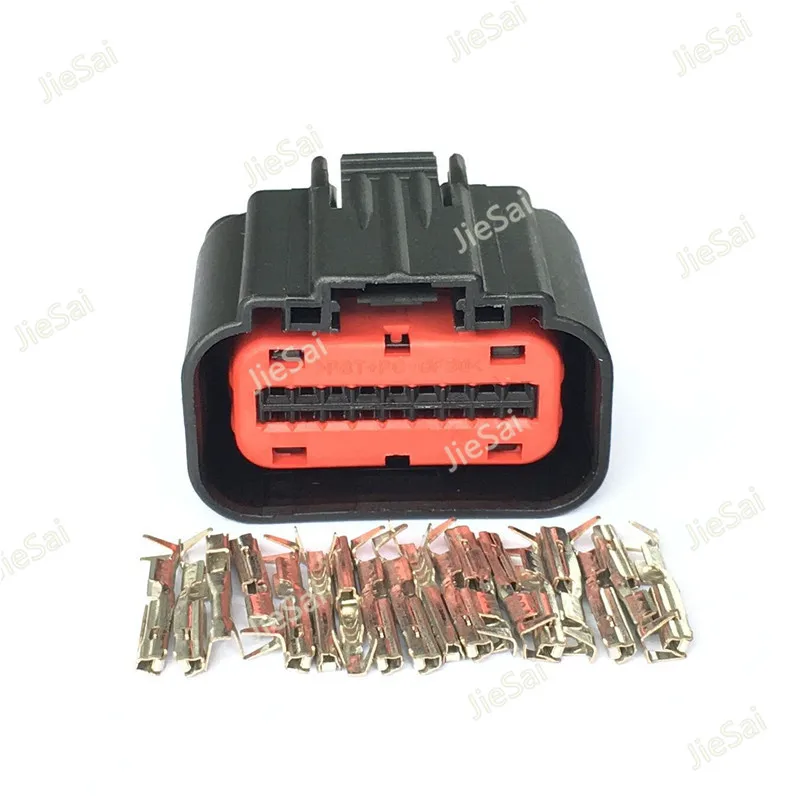 18 Pin 1488533-5 Female Male ECU Socket Automotive Air Flow Meter Plug ACC Cruise Connector For Car Land Rover Ford Range Rover