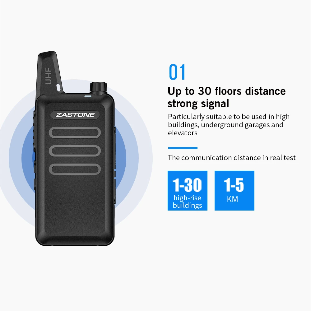 Zastone X6 мини Портативная рация Zastone UHF портативная радиосвязь с большим радиусом действия маленькая портативная радиосвязь