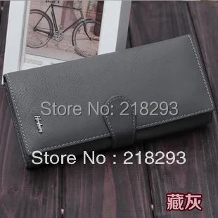 Бесплатная доставка Женский кошелек из натуральной мягкой кожи модный