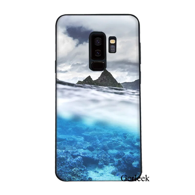 Чехол для телефона Mountain Forest Clouds Classic High-end Samsung Galaxy A3 S6 S7 Edge S8 S9 Plus 2016 2017 | Мобильные