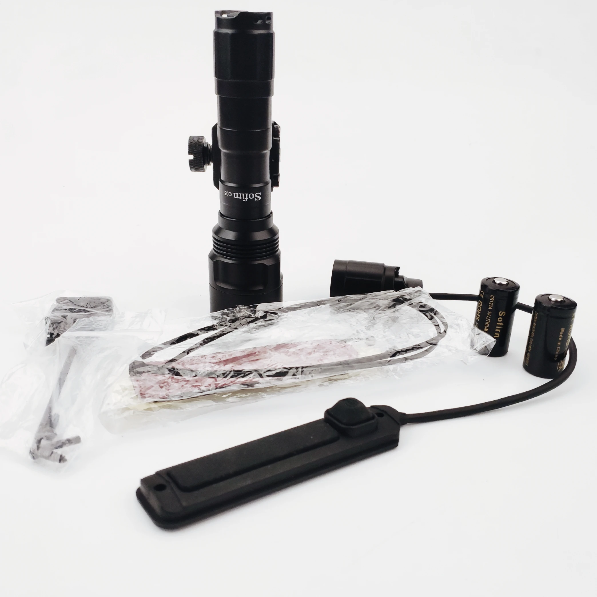 Sofirn C05 тактический светодиодный оружие светильник пистолет XPL Cree 18650 CR123A IPX8 1000LM