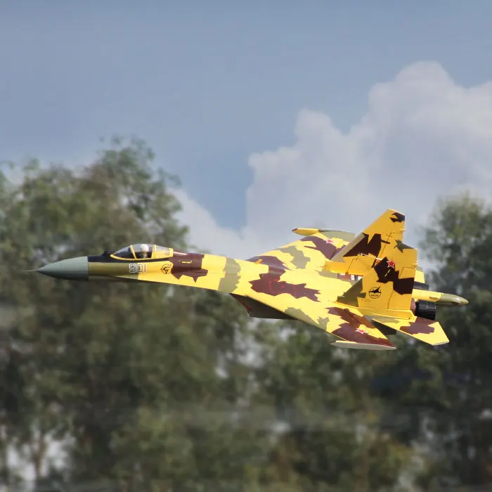 Двойной 70 мм ducted SU35 советский Электрический радиоуправляемый самолет с
