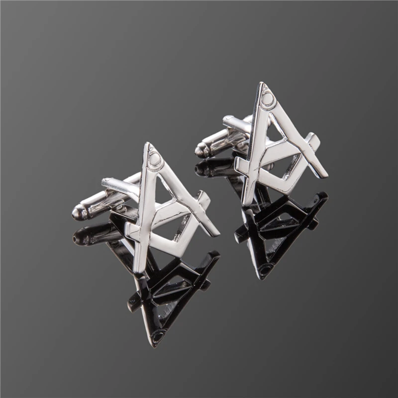 

High quality men's shirt Cufflinks Masonic 3 double pack sell wholesale manufacturers free shipping