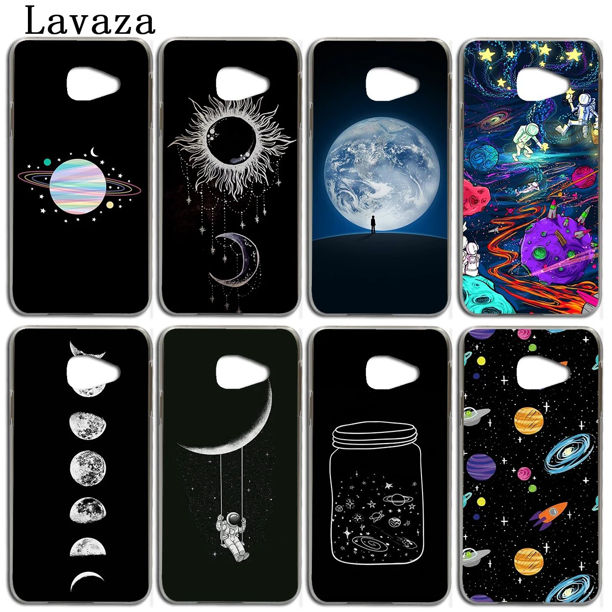 Lavaza Space Love солнце и луна звезда рисунок чехол для Samsung Galaxy Note 10 8 9 A9 A8 A7 A6 плюс 2018 A2 A3