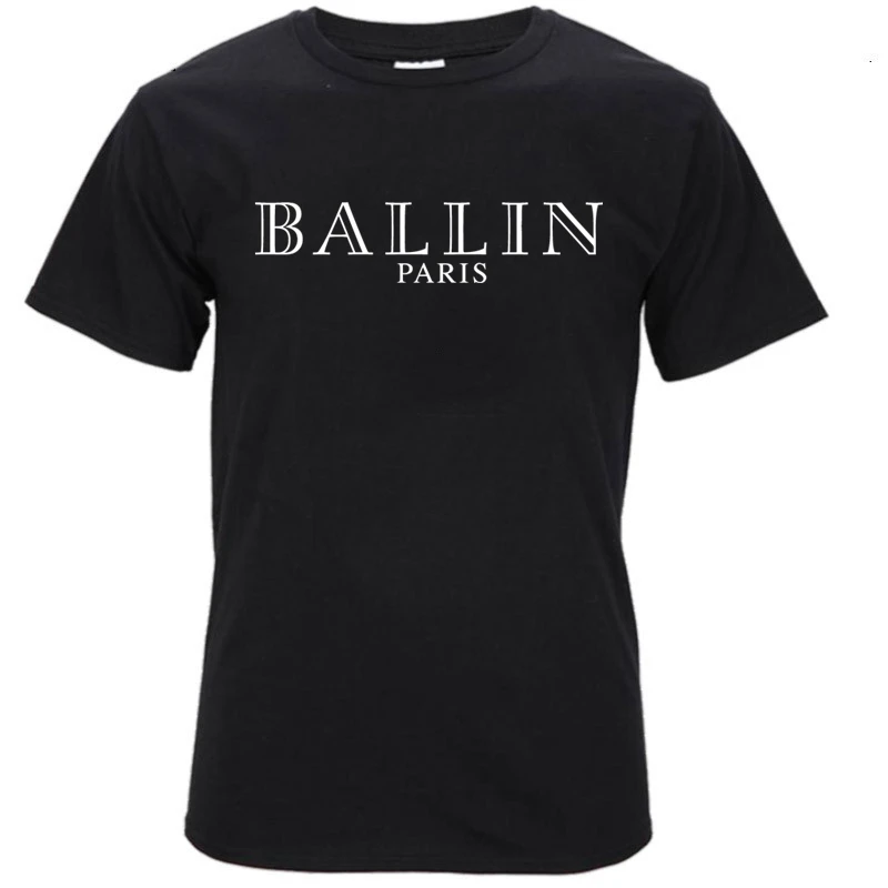 Новые летние модные Мужская одежда с круглым вырезом Ballin Амстердам Графический