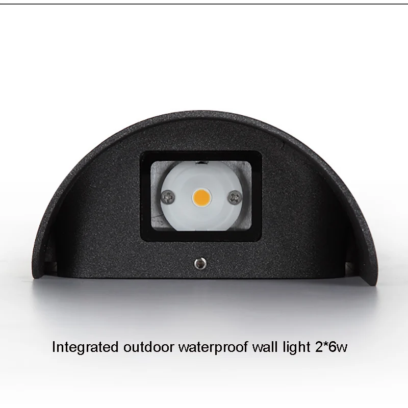Уличная настенная лампа высокой яркости водонепроницаемый Интегрированный