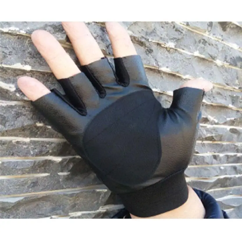 Womail Men Tactical Gloves Half Finger Leather Sports Tactique Cycling Military Armor Protection Mittens Drop ship Jan11 | Аксессуары