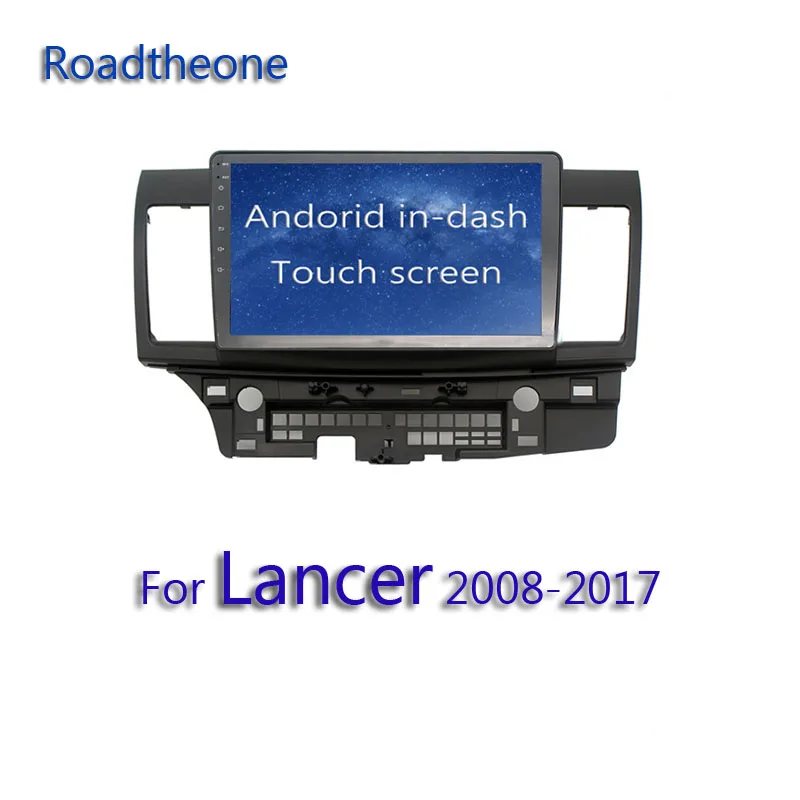 Для Mitsubishi Lancer radio 2008 2017 2 din Автомобильный bluetooth gps android 10 1 дюймов автомобильный