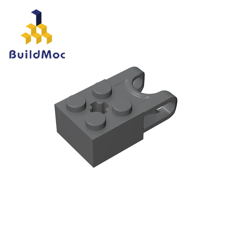 BuildMOC Собирает Частицы 92013 2x2 для строительных блоков детали DIY Электрический