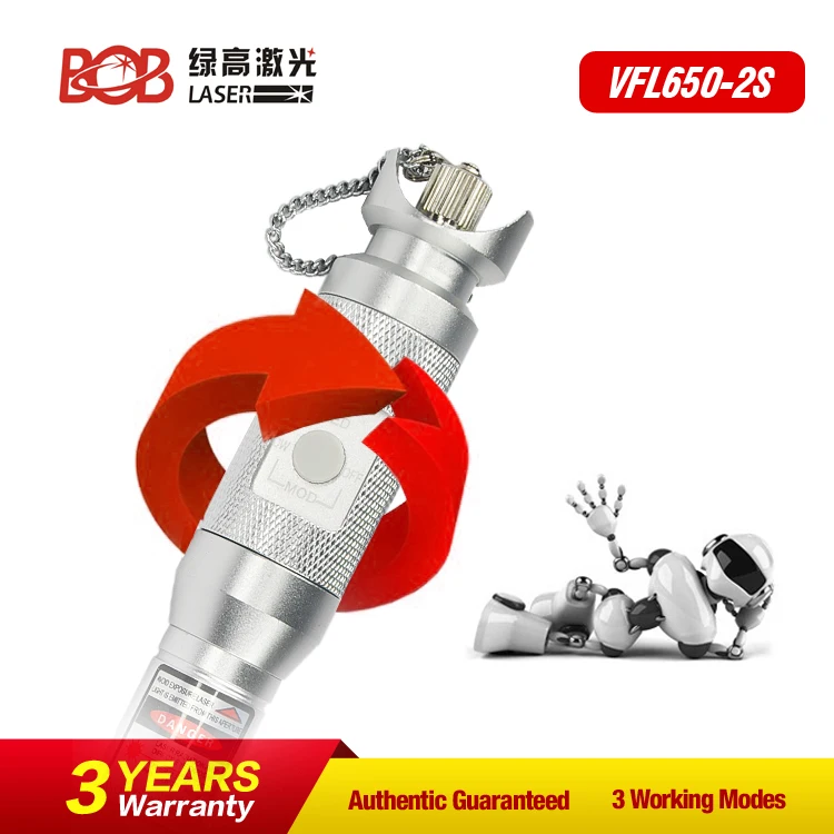 Бесплатная доставка BOB-VFL650-2S оптоволоконный визуальный локатор дефектов
