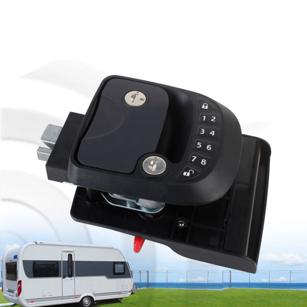 Новый Автомобиль RV бесключевая дверь замок защелка ручка Deadbolt новый безопасный