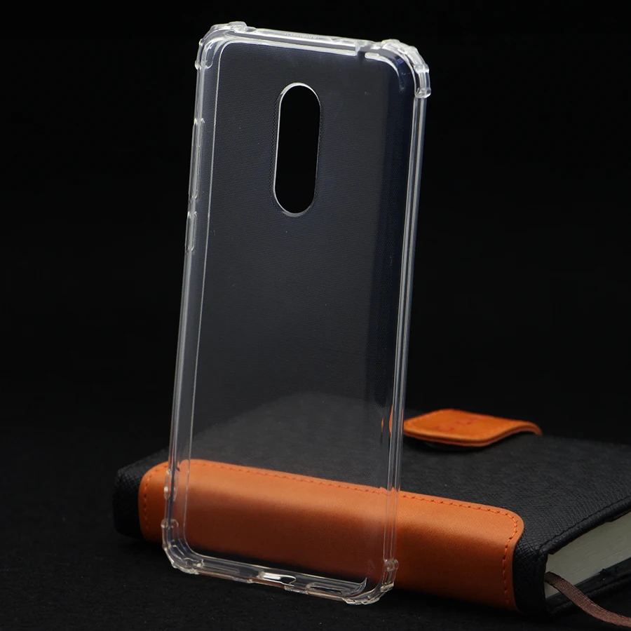 Для Redmi 5 Plus Мягкий чехол для Xiaomi прозрачные Роскошные противоударные Чехлы