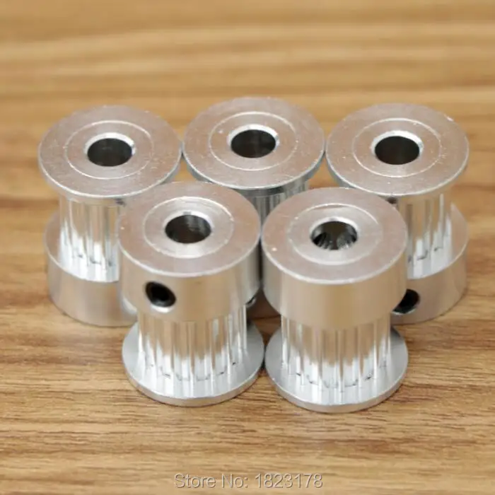 10pcs 16 teeth t2 5 timing pulley 16 teeth for width 10mm bore 5mm6mm t2 5 16teeth 3d printer parts free shipping free global shipping