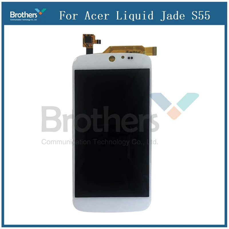 Для Acer Liquid Jade S55 ЖК кодирующий преобразователь сенсорного экрана в сборе запасные