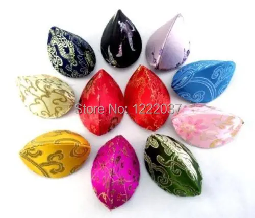 

Wholesale 10 PCS Unique Embroidered Jewelry Silk Boxes