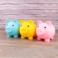money saving case piggy bank home decor children toys money boxes cartoon pig shaped birthday gift coins storage box 1piece