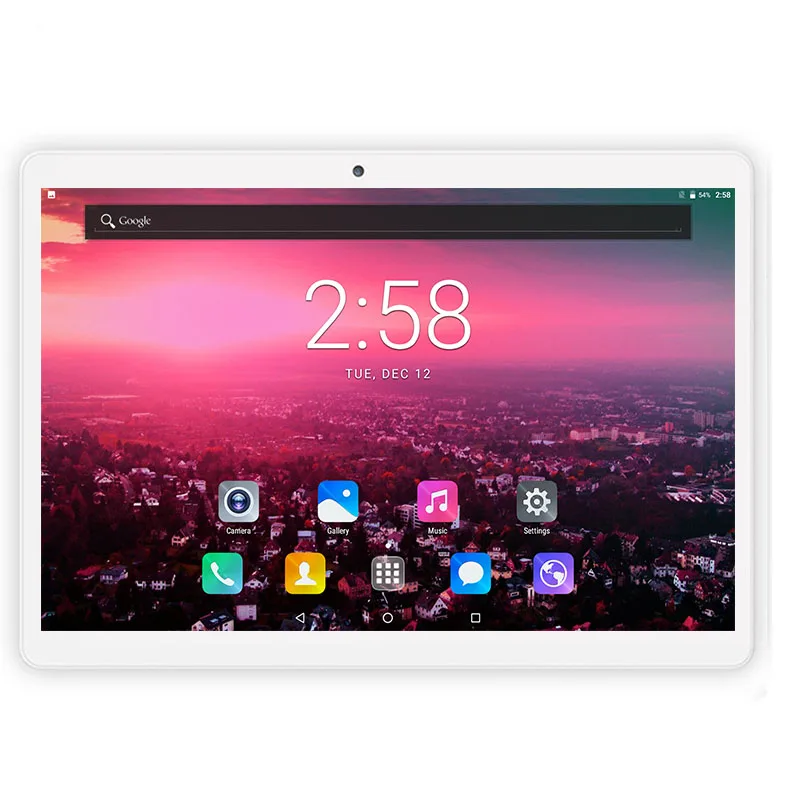 10 дюймовый планшетный ПК Android 7 0 четыре ядра 4 Гб ОЗУ 32 ПЗУ две sim карты WIFI FM GPS Bluetooth