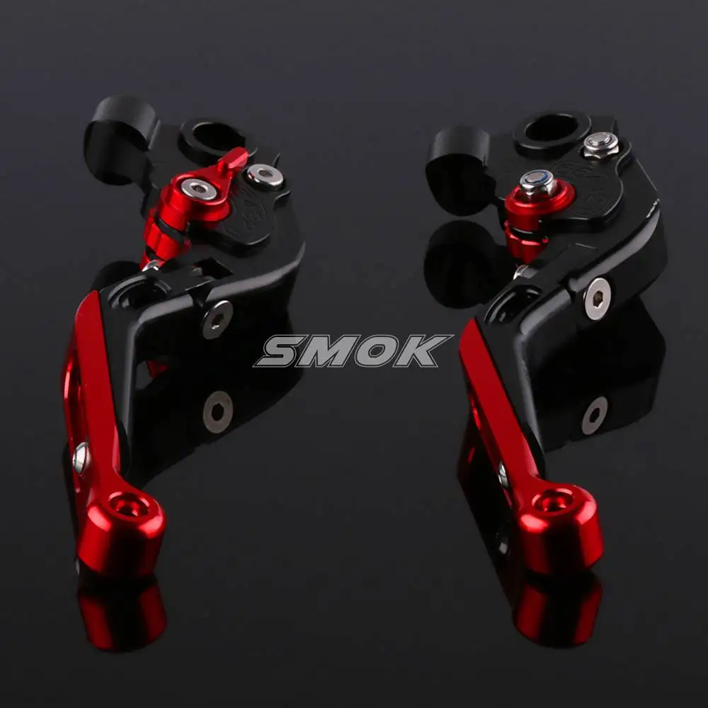 SMOK аксессуары для мотоциклов CNC Алюминиевые Регулируемые складные выдвижной
