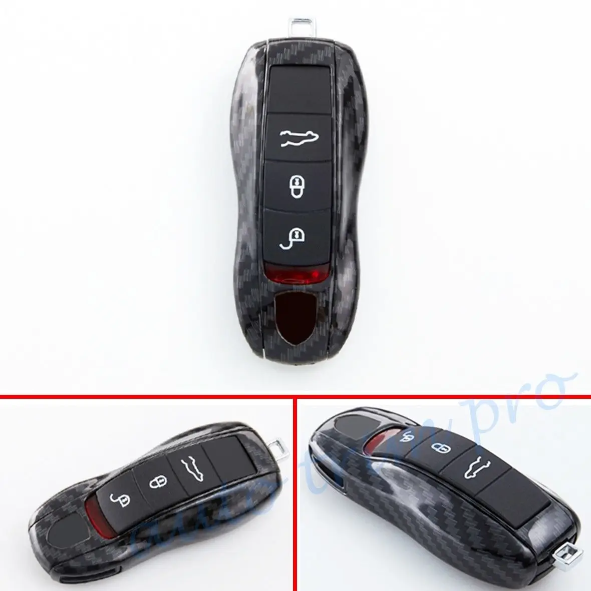 Аксессуары для ключей подходят Porsche 911 Panamera Cayman Macan Cayenne Boxster 918 981 запчасти