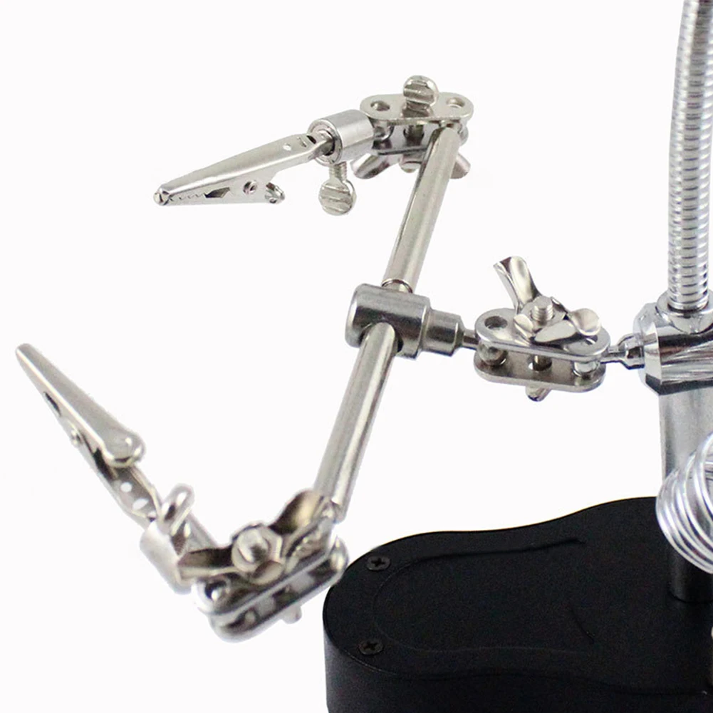 360 градусов светодиодный светильник регулируемая подставка для паяльника