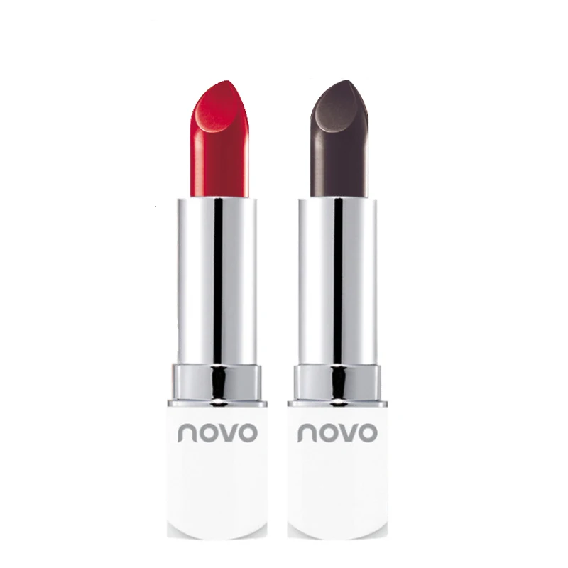 Novo 8 расцветок матовая помада длительный увлажняющий шелковистой Nude Lip Stick макияж