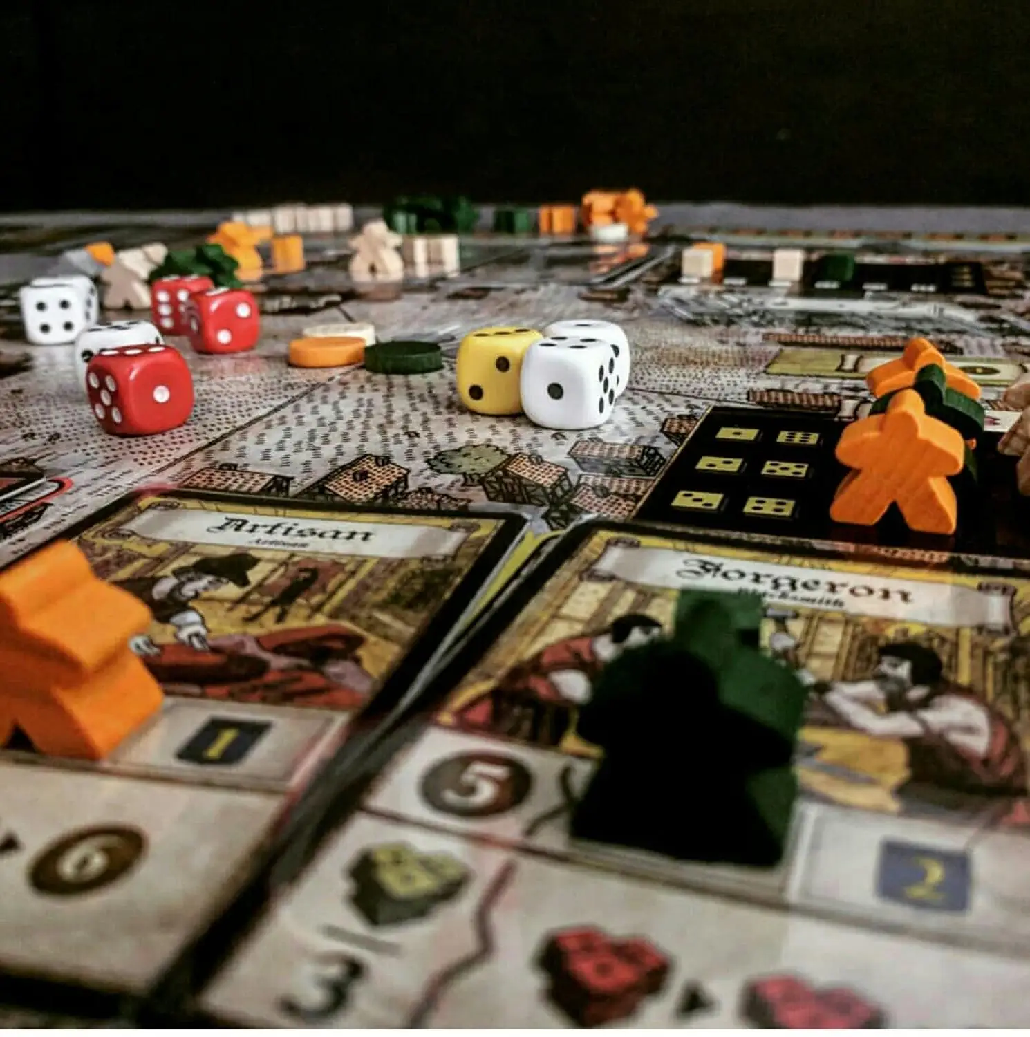 2 вида классических настольных игр Troyes китайская версия пакет для расширения