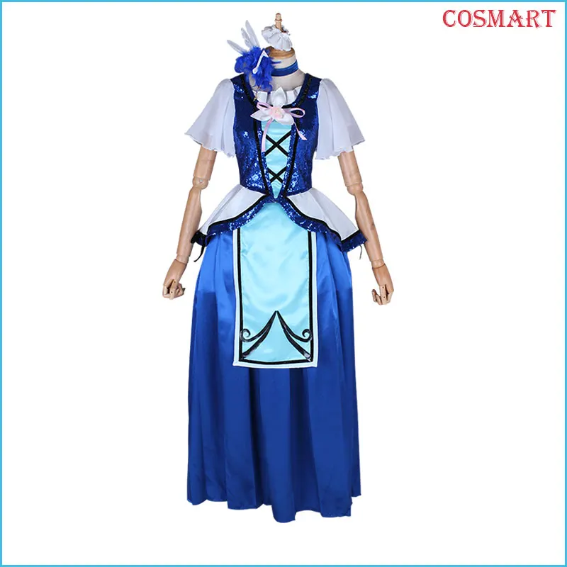 Аниме LoveLive Sunshine!Aqours Sakurauchi Riko водно-голубая Униформа нового мира платье для