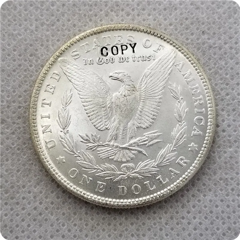 США 1921-P S D Morgan Dollar UNC МОНЕТА КОПИЯ памятные монеты-Реплика монеты медаль