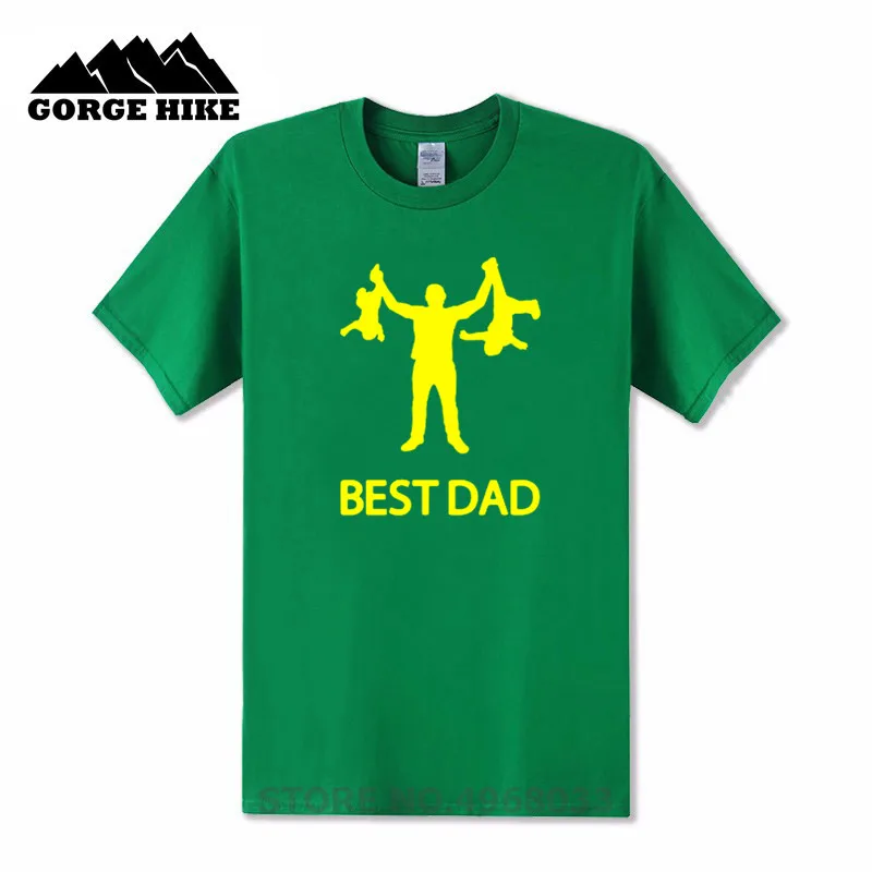 Винтажная Футболка Camisetas Best Dad The Walking черная футболка Мужская с коротким рукавом