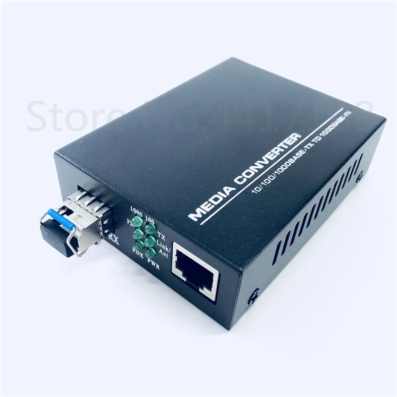 5 шт. оптоволоконный преобразователь SFP на RJ45 гигабитный медиаконвертер 10/100