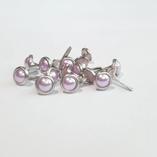 Light Purple 400 шт 8 мм смешанные цвета на выбор жемчужные штифтики для скрапбукинга Драгоценности бумажные поделки для свадьбы Пригласительные открытки фестиваль Валентина Diy - Цвет: Light Purple