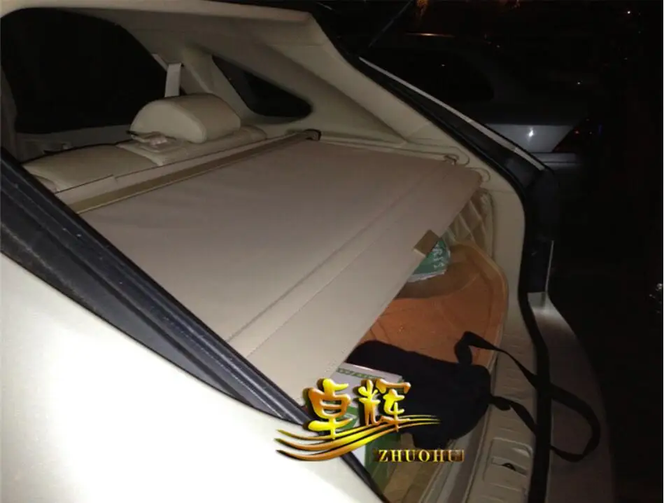 

Car Rear Trunk Security Shield Cargo Cover For LEXUS RX450h 2009-2015 PARCEL SHELF SHADE TRUNK LINER SCREEN RETRACTABLE