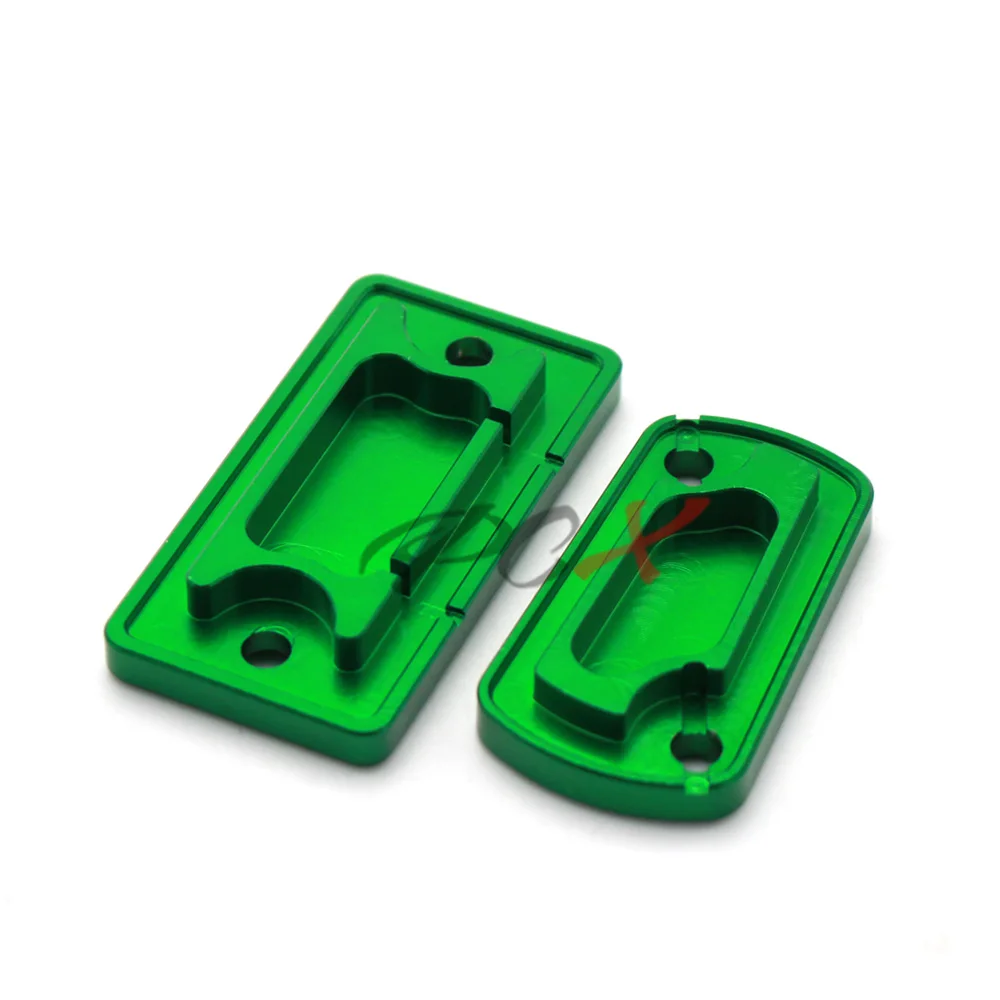 

CNC Aluminum Front Rear Brake Reservoir Fluid Cover For Kawasaki KX125/250 03-08 KX250F 04-16 KX450F 06-16 KLX450R Motorcycle