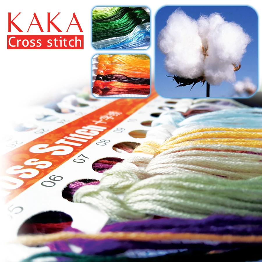 Cross stitch kits Embroidery needlework sets with printed pattern 11CT-canvas for Home Decor Painting Cartoon Full NCKC016 | Дом и сад