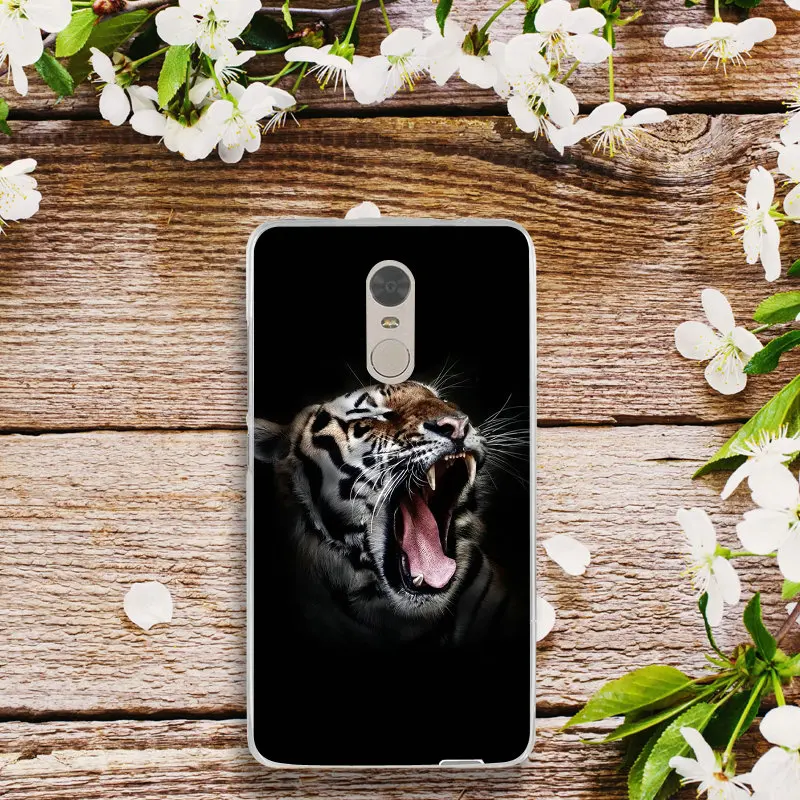 Animal Tiger Cub Soft Accessorie Cover TPU Phone Case for Xiaomi Redmi Mi Note 2 3 3S 4X 4A 6 5 5S 5A 8 A1 Pro Plus | Мобильные