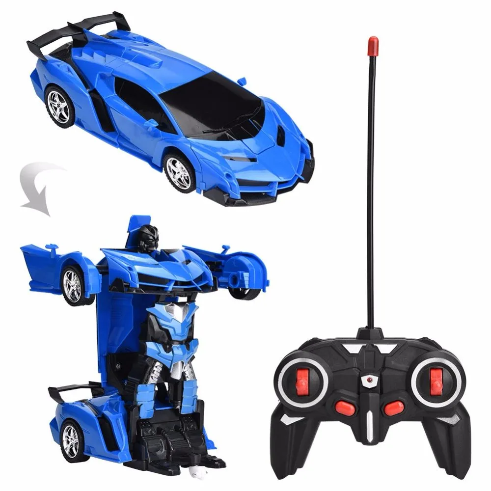 1/18 RC автомобиль трансформации Роботы Модель автомобиля роботы игрушки крутой