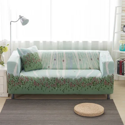 Sofa Cover 2 WLIARLEO чехол для дивана, большой эластичный чехол в пасторальном стиле, чехол для дивана с двумя/тремя/четырьмя сиденьями, чехлы для дивана, Декоративные Чехлы для дома - Цвет: Sofa Cover 2