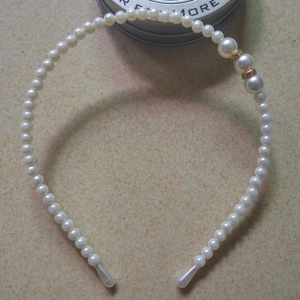 Женская повязка на голову с жемчужинами элегантная аксессуары для волос |