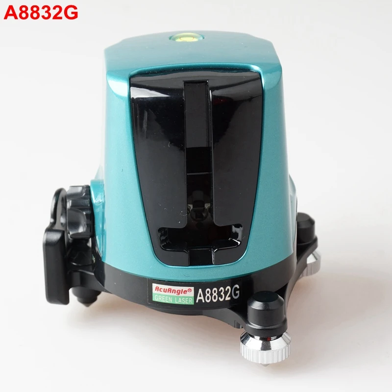 AcuAngle A8832G портативный лазерный уровень 360 самонивелирующийся 2 Крест зеленые