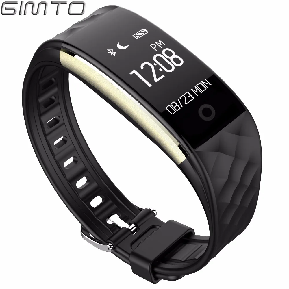 Gimto брендовая модная простота Часы Bluetooth SmartWatch Спорт Смарт сердечного ритма