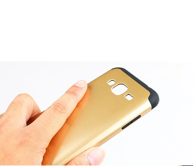 Best quality cell phone protective silicone cover For Samsung galaxy J3 J3109 5&quot Anti-knock SLIM ARMOR Case with 1pcs film free |