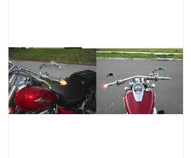 Поворотники 1 &quot25 мм рукоятка для Honda Yamaha Suzuki Kawasaki Street BMW KTM Aprilia Ducati мотоцикл