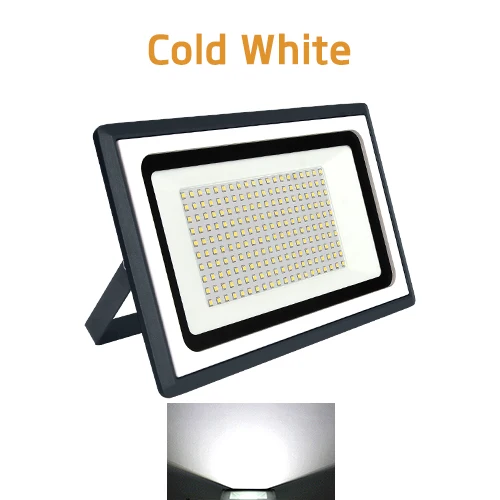 Cold White Светодиодный точечный светильник, наружный светильник, проектор, отражатель, настенный светильник, 220 В, садовый квадратный светодиодный прожектор, 10 Вт, 20 Вт, 30 Вт, 50 Вт, 100 Вт, прожектор, светильник - Испускаемый цвет: Cold White