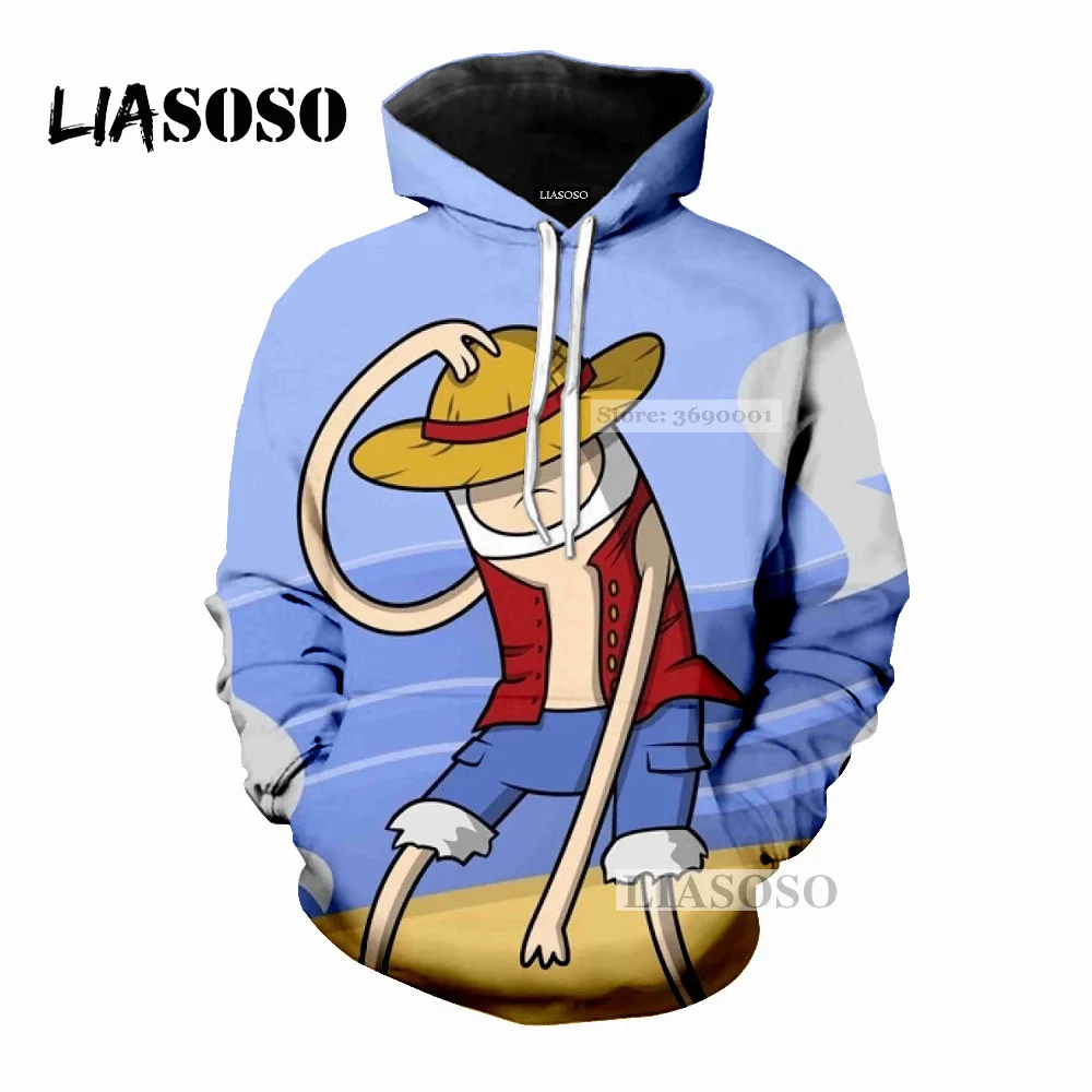 LIASOSO 2018 Новые забавные Приключения Время Финн Джейк 3D принт для женщин и мужчин