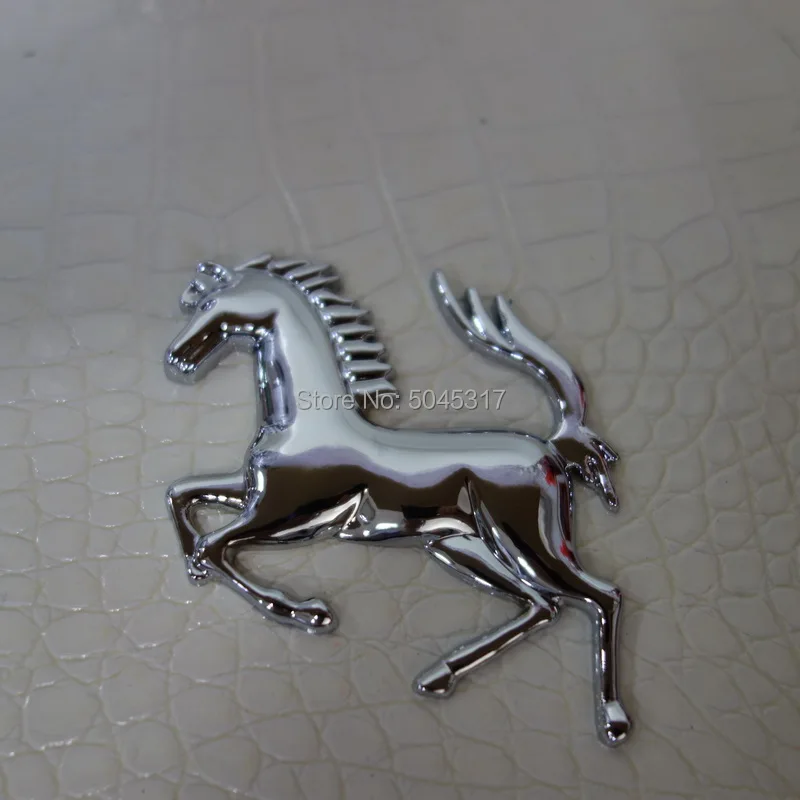 2 шт. металлический 3d значок Fly Horse стикер с эмблемой хорошего качества|Наклейки на