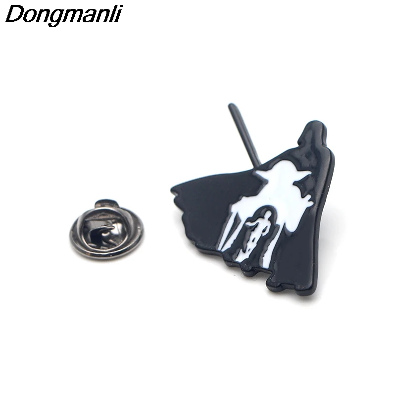 P3414 Dongmanli крутые металлические эмалированные булавки и броши для женщин мужчин