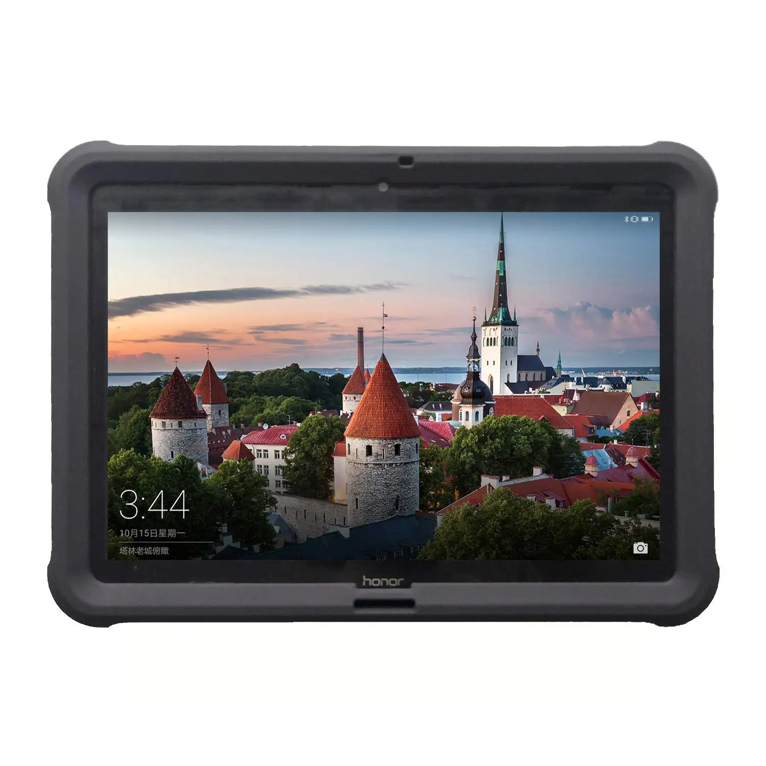 Black Бампер чехол для huawei MediaPad T3 10 модель планшета AGS-W09/L09 или BZA-W09/L00 9,6 дюймов планшет Силиконовый прочный Чехол - Цвет: Black